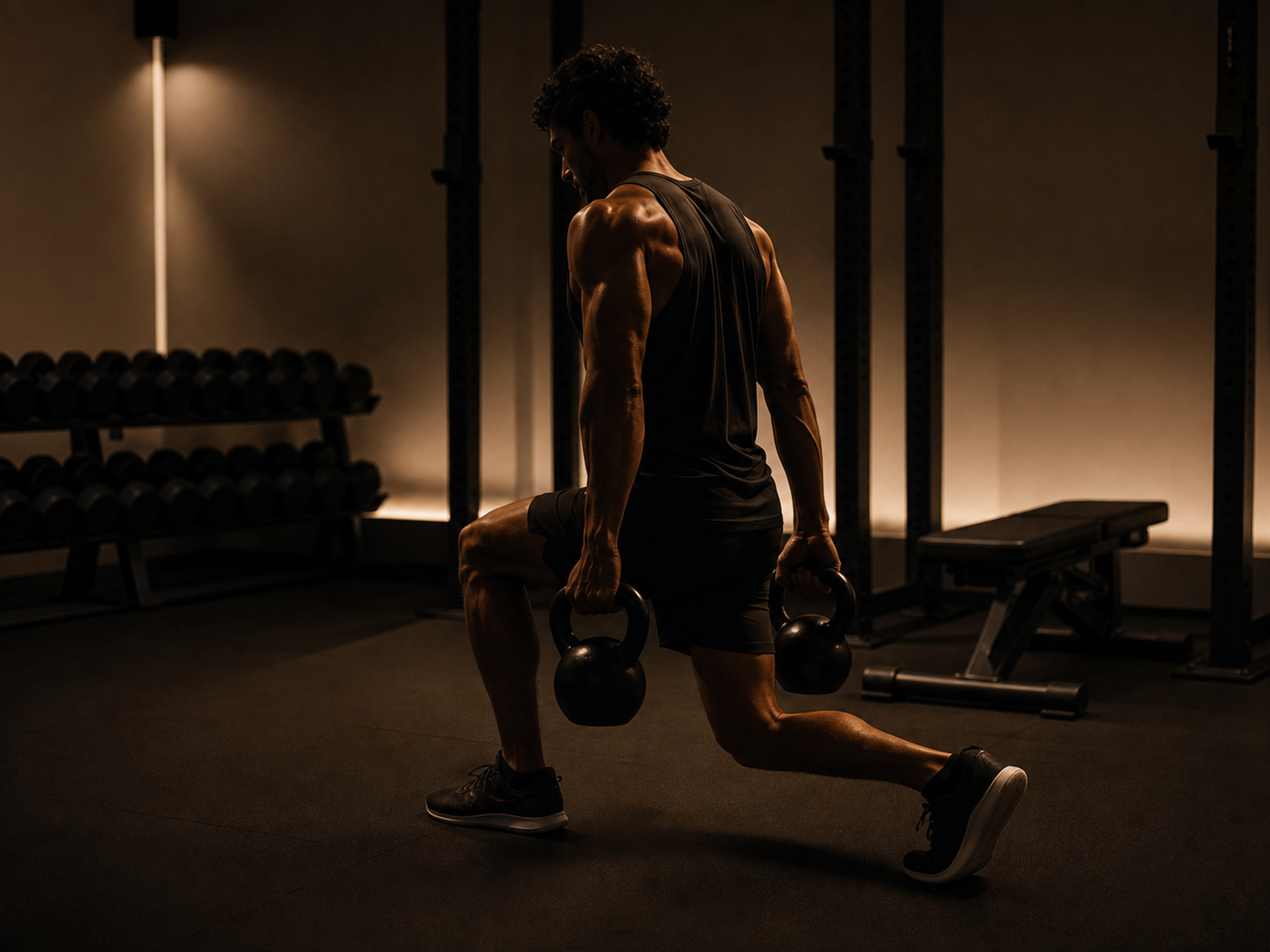 Entrenamiento de fuerza con kettlebells en Seven Seeds